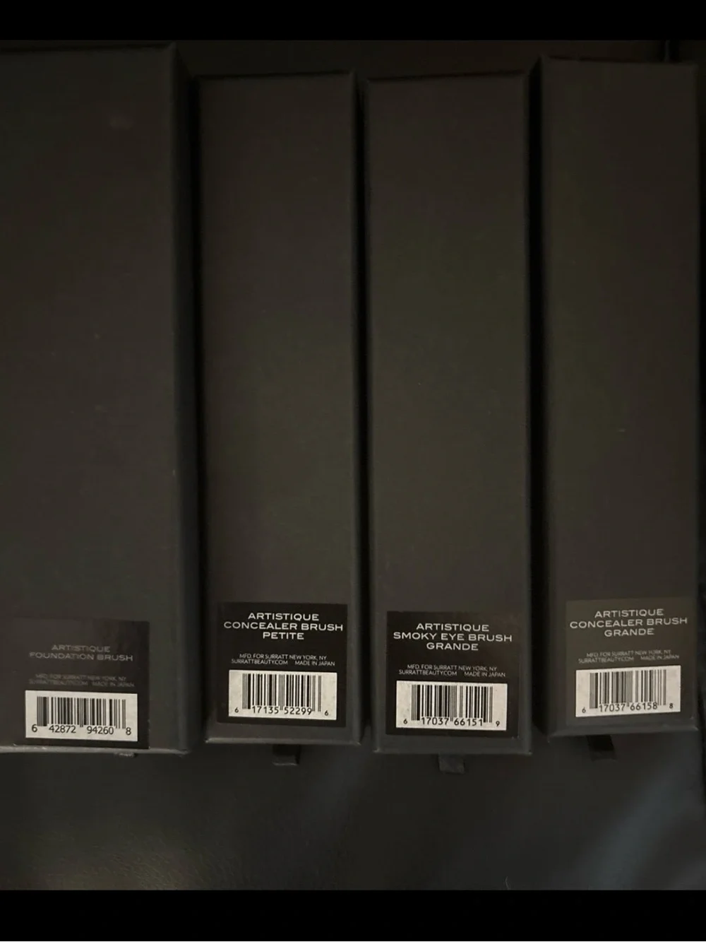 Surratt - Artistique brush set of 7 / new and unused